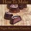  Vegan Raspberry Ganache Hearts Recipe